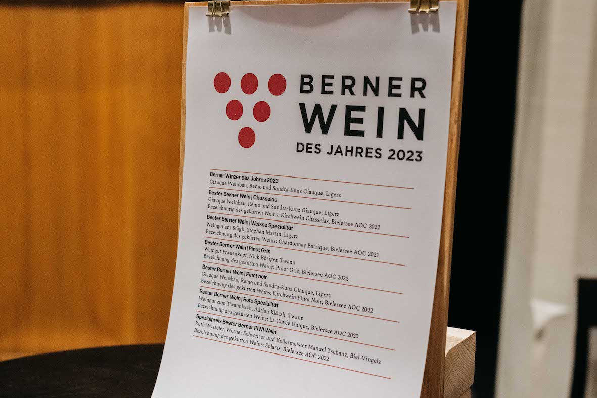 Berner Wein des Jahres 2023